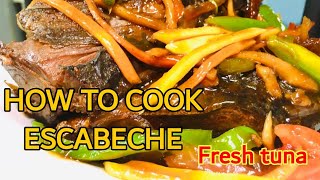 how to cook escabechepanlasang pinoyChef travelers [upl. by Daht]