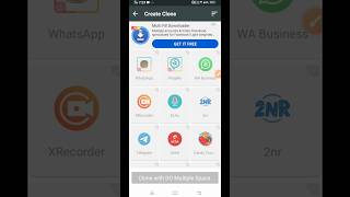 Unlimited clone app kaise banaye 2024  whatsapp ka unlimited clone cloneapp shorts [upl. by Sadella175]