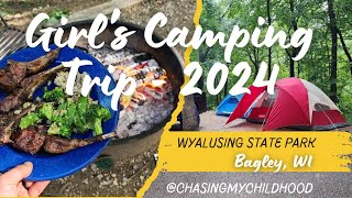 Annual Girls Camping Trip  Wyalusing State Park Bagley WI [upl. by Strep]