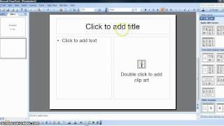 How to Create a Simple Student PowerPoint Presentation [upl. by Nolur]