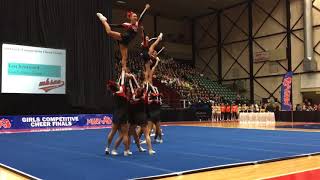 East Kentwood’s Round 3 at the 2018 MHSAA competitive cheer state finals [upl. by Abrahan]