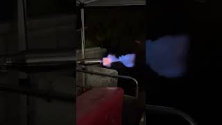 Harbor freight 212 Racing Gokart motor shooting flames on first startup 🔥🔥 [upl. by Yngiram704]