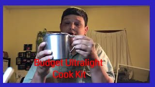 Budget Backpacking Cook Kit [upl. by Aicillyhp]