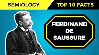 Top 10 Facts About FERDINAND DE SAUSSURE’s Theories [upl. by Wylen]