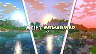 AziFy Reimagined v21  Officially Released 🔥  The Best Shader Of All [upl. by Akins219]