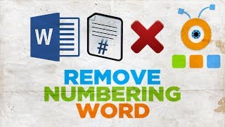 How to Remove Numbering from Some Pages in Word [upl. by Beauchamp476]