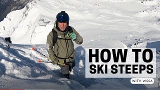 How to Ski Steeps  WSSA Ski Techniques amp Tactics [upl. by Hsemar]