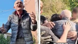 Alluvione nonno Scherpa ringrazia gli angeli del fango il video che ha commosso tutti [upl. by Nnylecoj300]