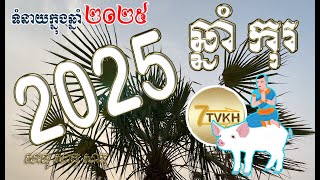 ទំនាយ ឆ្នាំកុរ ឆ្នាំ២០២៥​  Khmer horoscope by 7TVKH feng shui Pig 2025 [upl. by Jegar]