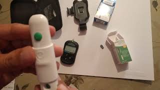 como solucionar problema al tomar la muestra de la glucosa one touch select plus flex [upl. by Lundt]