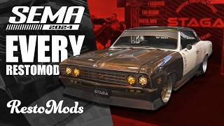 SEMA 2024  RestoMods Muscle Cars Hot Rods  MORE [upl. by Steele]