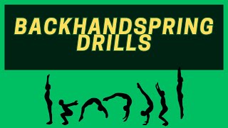 Back handspring drills [upl. by Ahter745]