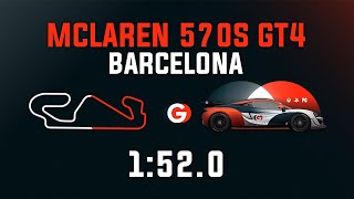 Barcelona 1520  Mclaren 570S GT4  GO Setups  ACC 195 [upl. by Lida245]