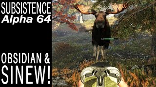 Obsidian amp Sinew  Subsistence Single Player Gameplay  EP 735  Season 5 [upl. by Rufus785]