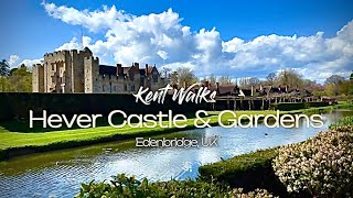 England 🏴󠁧󠁢󠁥󠁮󠁧󠁿 Hever Castle amp Gardens Tour [upl. by Ledba]