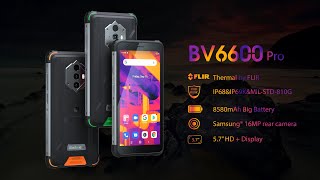 Blackview BV6600 Pro  The world’s most affordable thermal imaging rugged phone [upl. by Esdras]