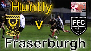 Huntly get Humped at Home  Huntly v Fraserburgh in the 1st round of the Aberdeenshire cup 202324 [upl. by Richardo]