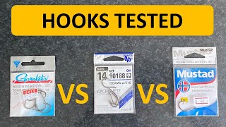 Gamakatsu Vs Owner Vs Mustad fishing hooks tested What fishing hook is strongest Fishing Thailand [upl. by Edmead]