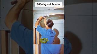 Ni con la mejor tecnología se podrá igualar a los trabajadores de antaño drywall oldschool knauf [upl. by Adnylem]