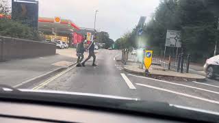 Farnborough road to Aldershot via queens roundabout driving test routes 😁 [upl. by Ani490]