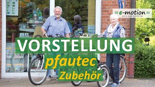 DreiradZubehör von pfautec  Nutzbar für individuelle Bedürfnisse [upl. by Enovi]