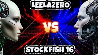 LEGENDARY Queen Sacrifice by Stockfish 16 vs Leela chess Zero [upl. by Zaller390]