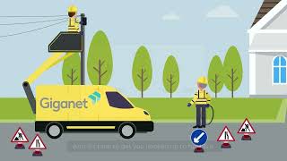 What happens on installation day Giganet full fibre broadband [upl. by Kirby583]