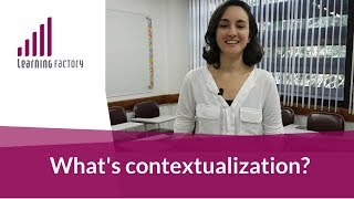 Whats Contextualization [upl. by Yc]