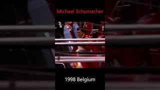 Michael Schumacher going to raid McLaren garage 😤😤 shorts michaelschumacher belgiangp spa 1998 [upl. by Haeel]