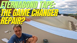 RV Roof Repair Eternabond Tape Magic 🌟 [upl. by Whitaker954]