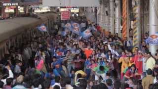 Mumbai Indians  Flash mob  CST Station [upl. by Assiral]