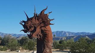 Galletta Meadows Sculptures  Borrego Springs CA  OCT 14 2023 [upl. by Noevart]