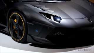 Carbon Lamborghini Aventador Roadster by Mansory at IAA 2013 [upl. by Perretta]