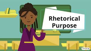 Rhetorical Purpose Explanation Animation [upl. by Nylecsoj]