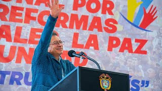 Presidente Petro en la Asamblea Nacional por las Reformas Sociales la Paz y la Unidad de Colombia [upl. by Moshell653]