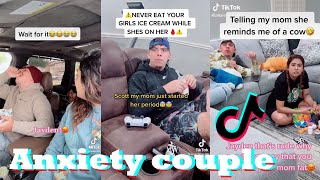 Anxiety Couple Funny TikTok Videos BEST Of Anxietycouple [upl. by Levina]