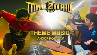 Minnal Murali Theme Anoop Kovalam Live Looping  Tovino Thomas  Thee Minnal Netflix [upl. by Mark]