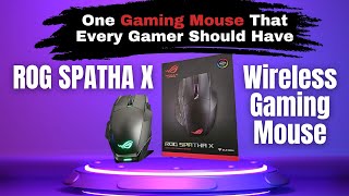 ROG Spatha X Wireless Gaming Mouse [upl. by Toffic]