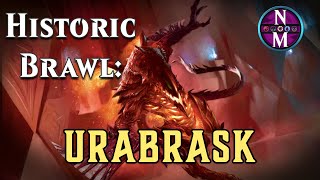 Historic Brawl Urabrask Heretic Praetor  Magic the Gathering Arena Deck Tech and Gameplay [upl. by Esihcoc]