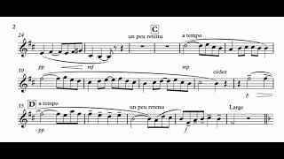 Ravel  Pavane pour une infante défunte  orchestral accompaniment for horn in F [upl. by Geehan]