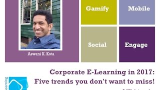 Corporate ELearning Trends for 2017 [upl. by Whiteley]