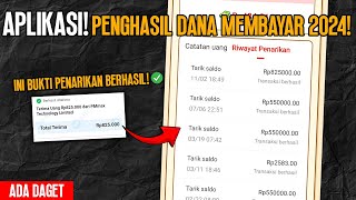 TERNYATA BENERAN DIBAYAR aplikasi penghasil dana tercepat  cara menghasilkan uang dari internet [upl. by Neelloj]