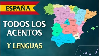 Todos los ACENTOS LENGUAS y DIALECTOS de España [upl. by Leirol946]