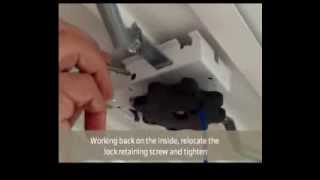 How to replace the lock on a Hormann up and over garage door [upl. by Ellehsal]