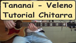 Veleno Tananai Tutorial Chitarra [upl. by Lyrehc25]