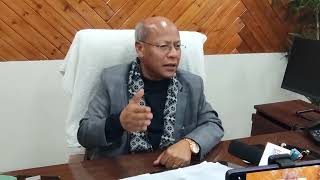 Dy CM Prestone Tynsong speaks about Pynursla bypass on Feb 13 [upl. by Terle]