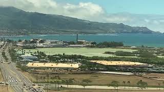 Landing at Kahului Maui international airport On American Airlines Flight 119 [upl. by Huesman49]