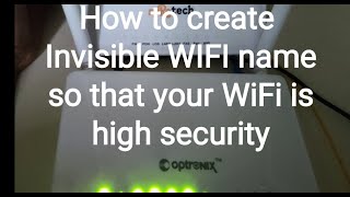 HOW TO make Invisiblehidden WIFI any Routermodemont for high security  Syrotech genexisDlink [upl. by Kendry]