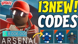 ⚠️UPDATE⚠️ARSENAL ROBLOX CODES 2024  ARSENAL CODES [upl. by Sleinad]