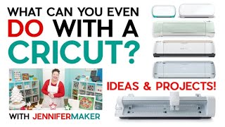 What Can You Do With Cricut  Projects for Joy Maker Explore amp More [upl. by Edina]